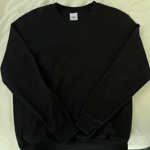 Zara Black Crewneck
